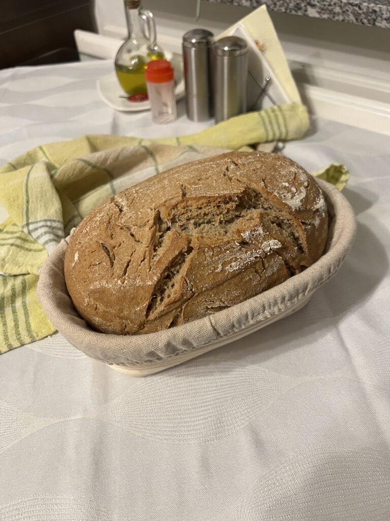 glutenfreies Buchweizen Sauerteig Brot