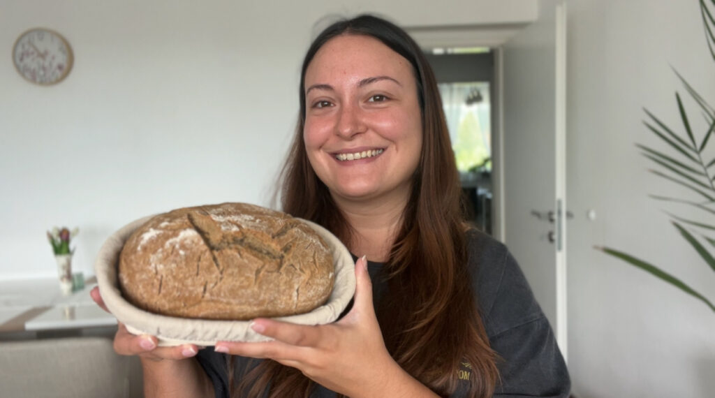 glutenfreies Buchweizen Sauerteig Brot
