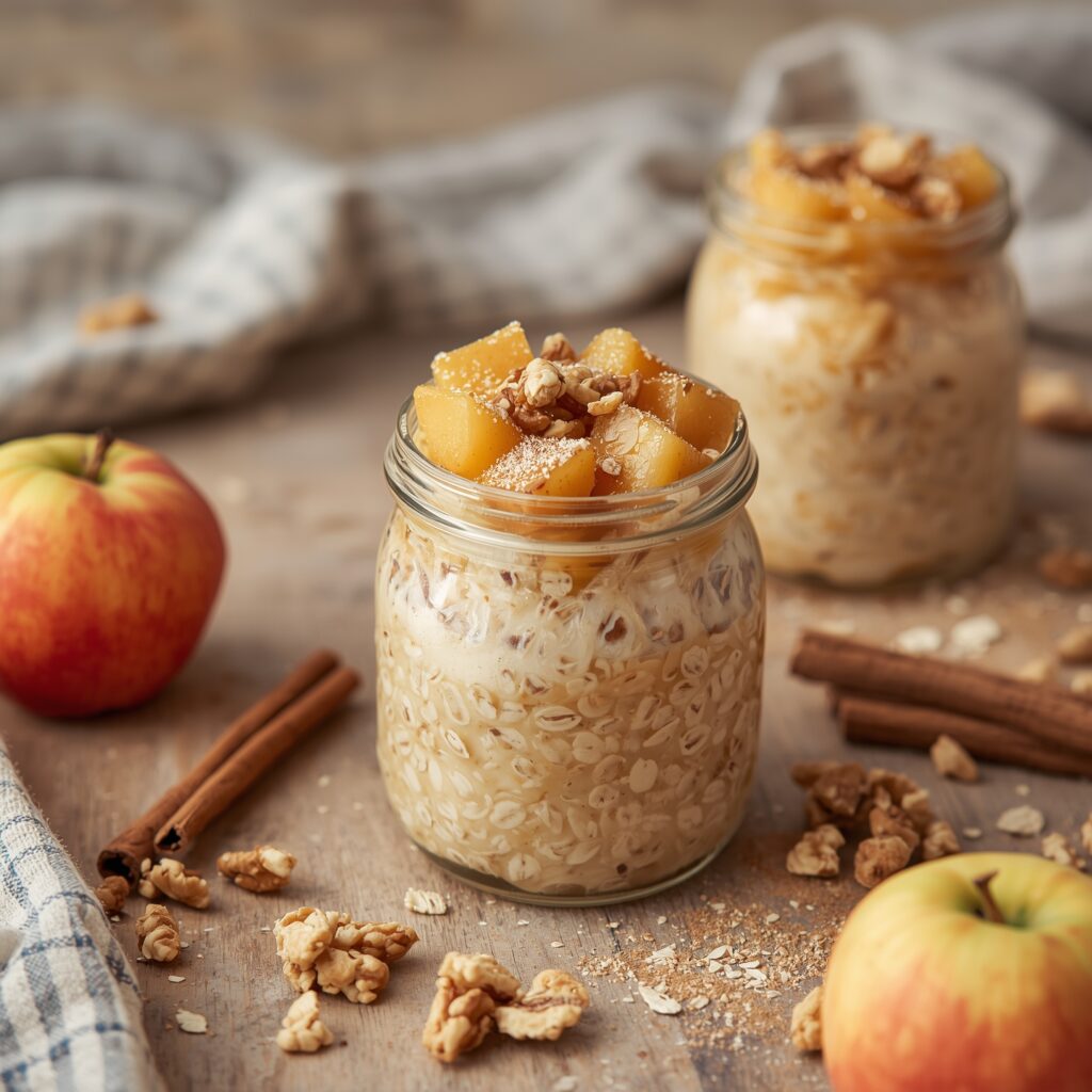 5 Weihnachtliche Overnight Oats