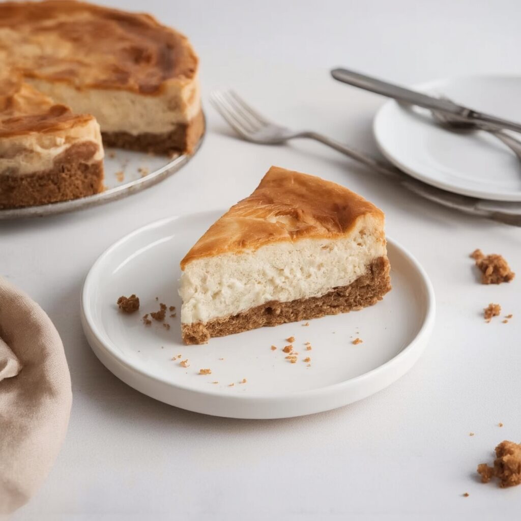 Weihnachtlicher Spekulatius Cheesecake